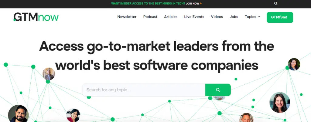 Sales Hacker Newsletter Page