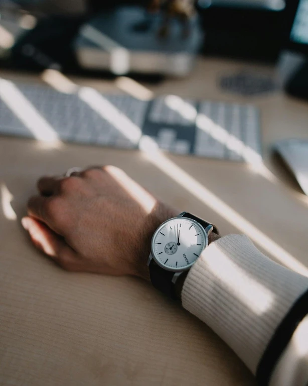 Showing a watch