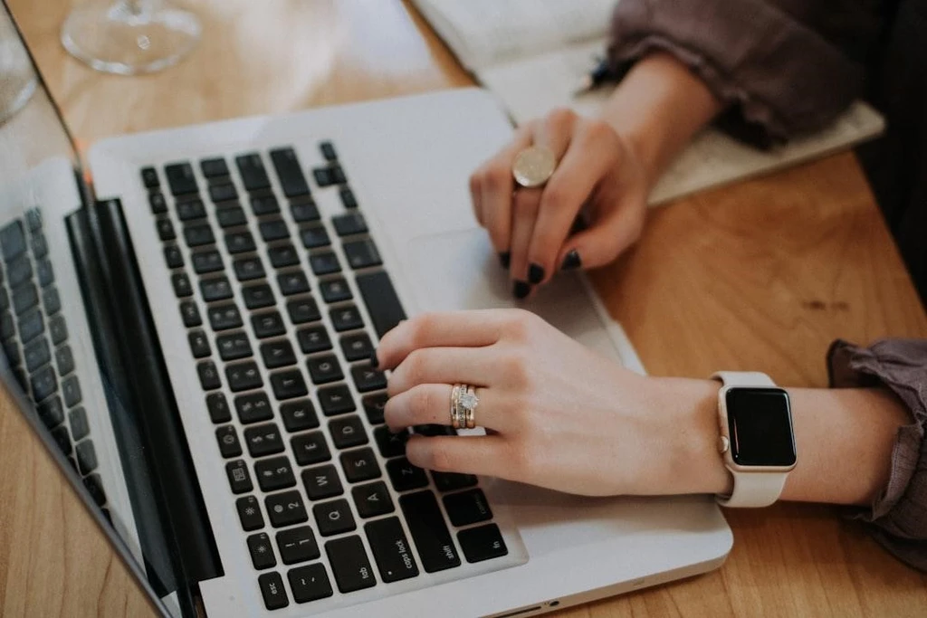 B2B Email Personalization Strategies using a laptop