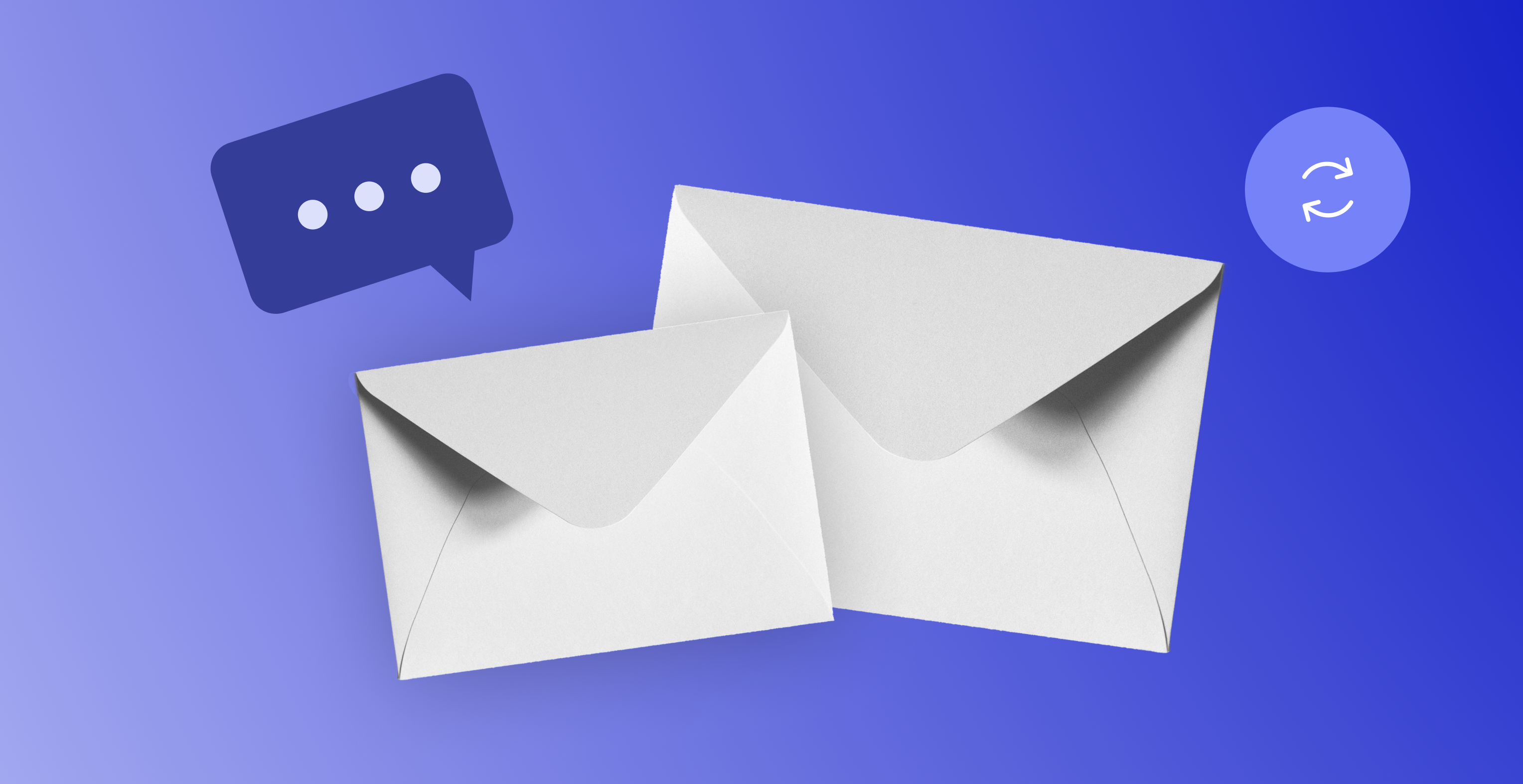 Message box and mail envelopes.